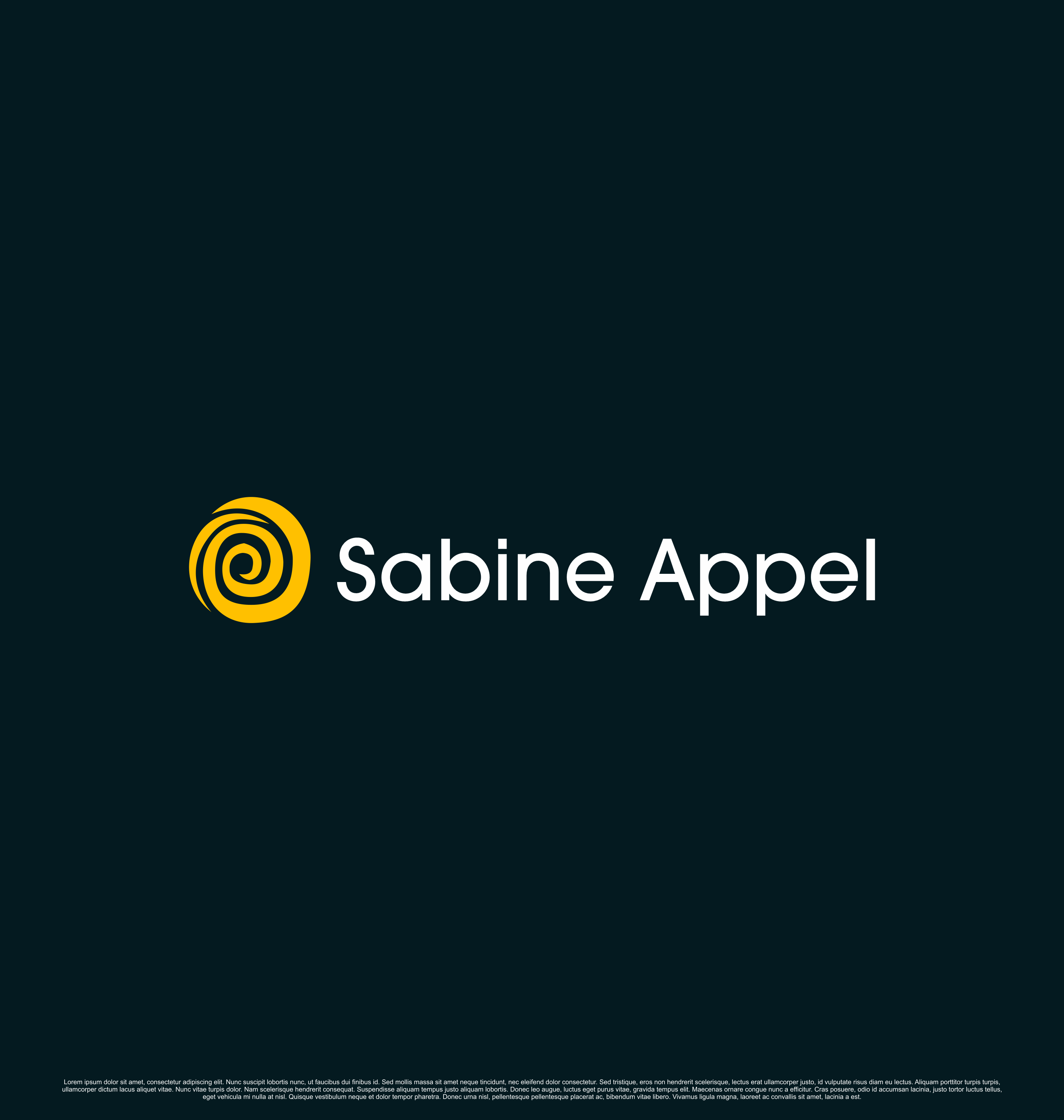 Logo Design by saesean for Sabine Appel | Design #34222685