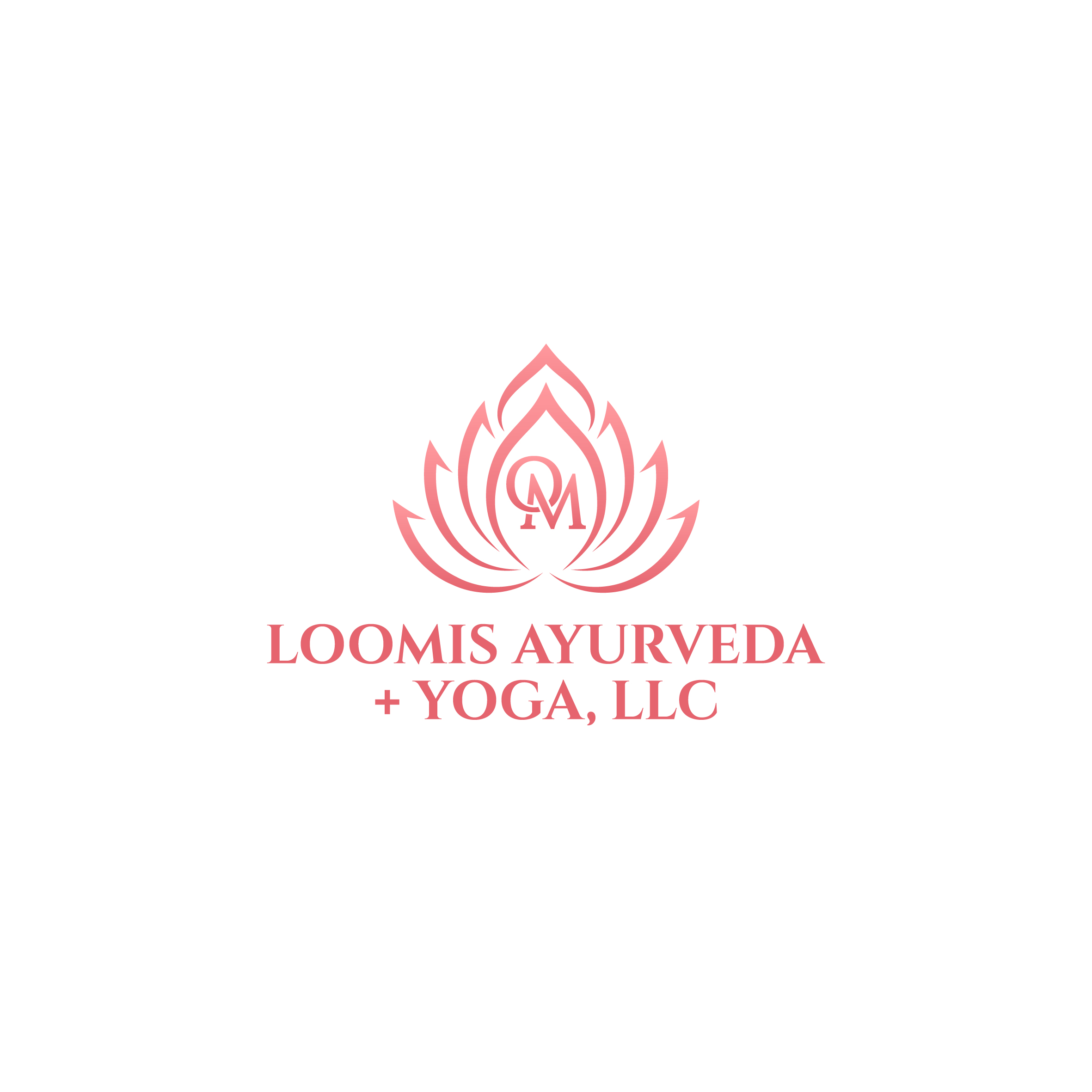 Logo-Design von Aljune Castro Designs für Loomis Ayurveda + Yoga, LLC  | Design #34202005