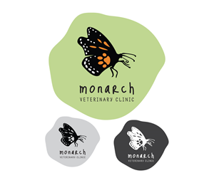 Diseño de Logo por Tanjster para Monarch Veterinary Clinic | Diseño: #34211549