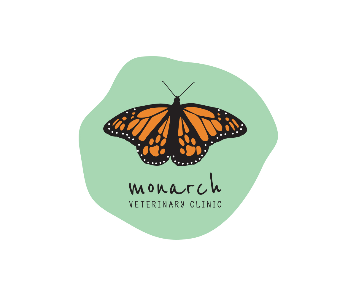 Logo Design by Tanjster for Monarch Veterinary Clinic | Design #34212839