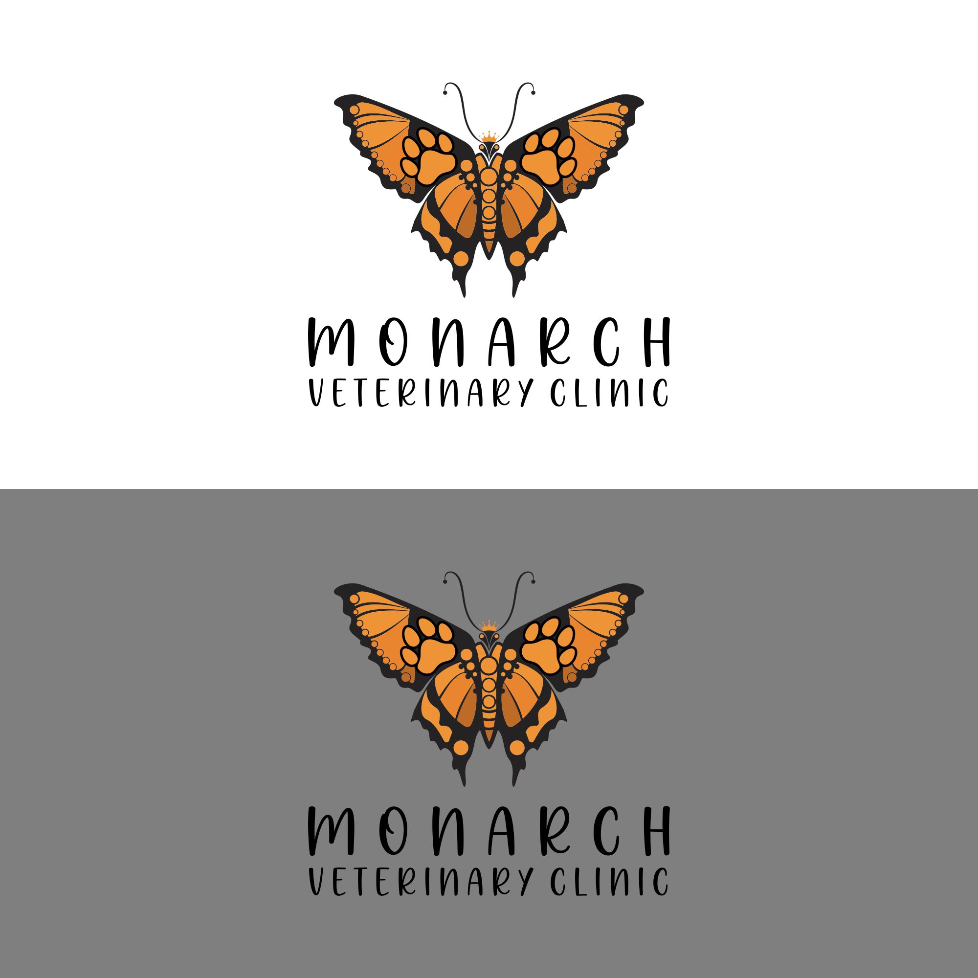 Logo-Design von mbah dudung für Monarch Veterinary Clinic | Design #34204026