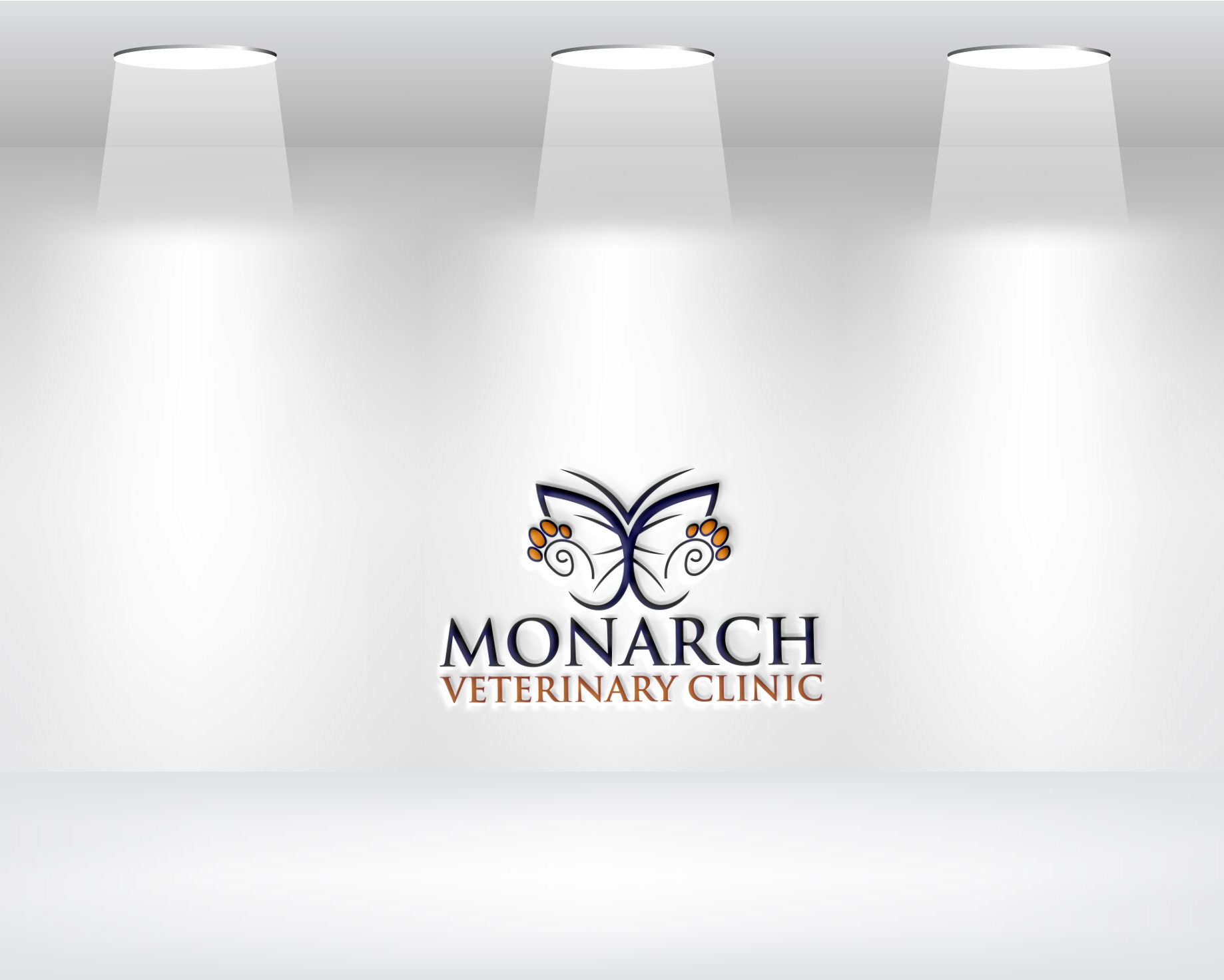 Logo Design by Daniel Khan for Monarch Veterinary Clinic | Design #34200535