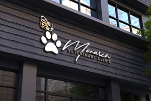 Logo Design by Kavth for Monarch Veterinary Clinic | Design: #34231432