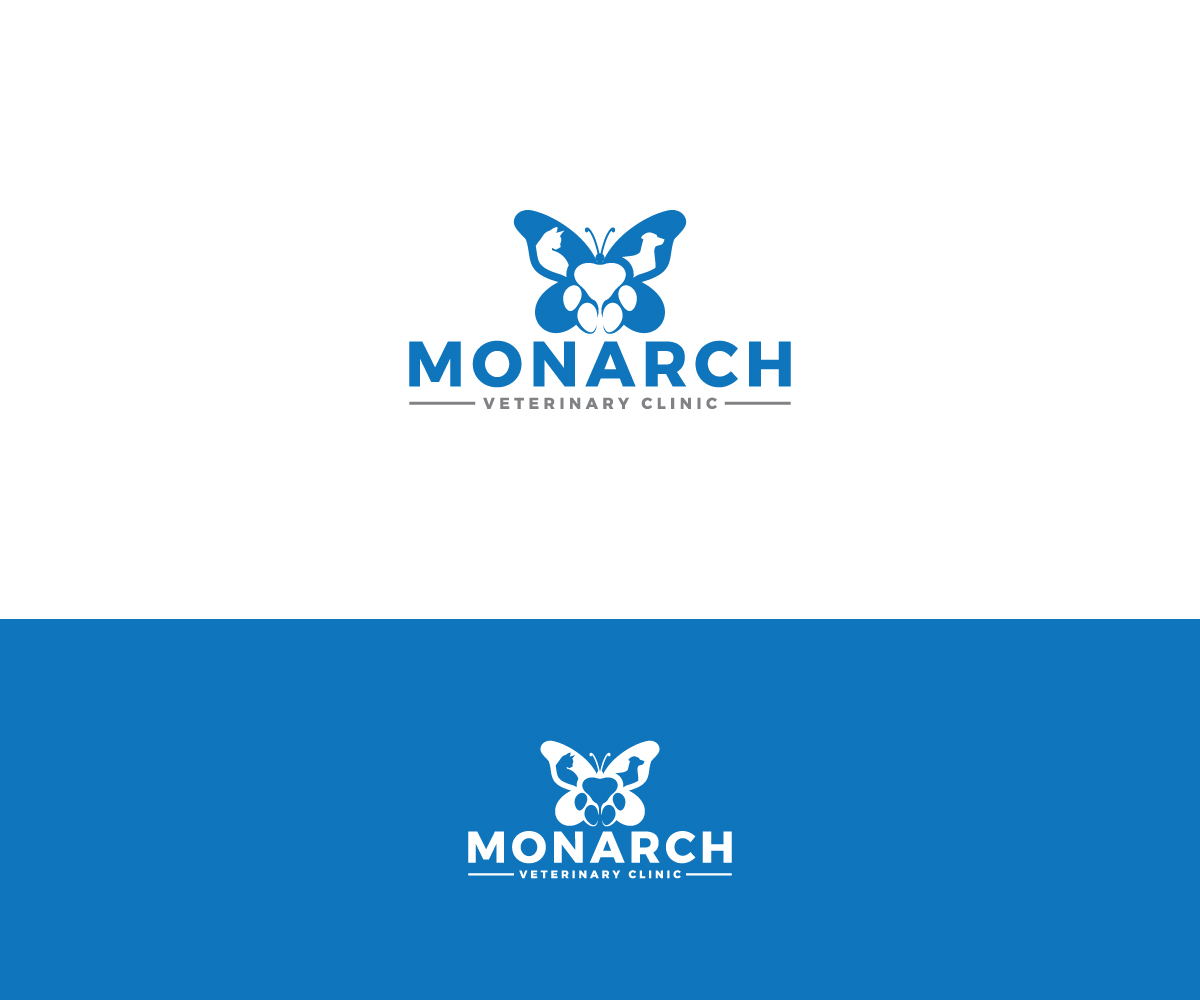Logo Design by Widi Nalendra for Monarch Veterinary Clinic | Design #34200781