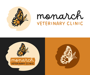 Diseño de Logo por Rob C Design para Monarch Veterinary Clinic | Diseño: #34242912