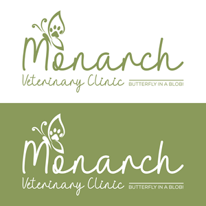 Diseño de Logo por Dalang Design para Monarch Veterinary Clinic | Diseño: #34205556