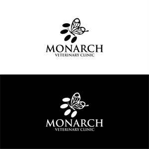 Diseño de Logo por healer1617 para Monarch Veterinary Clinic | Diseño: #34200693