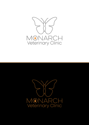 Diseño de Logo por Afika_YN para Monarch Veterinary Clinic | Diseño: #34247298