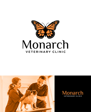 Logo Design by apik. for Monarch Veterinary Clinic | Design: #34204615