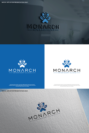 Diseño de Logo por Cah Ganteng para Monarch Veterinary Clinic | Diseño: #34200071