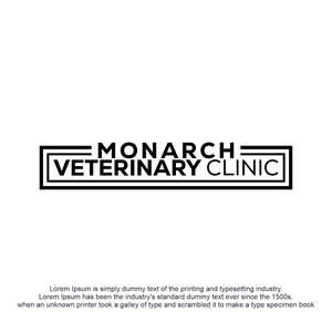 Diseño de Logo por Abigaill_design para Monarch Veterinary Clinic | Diseño: #34204850