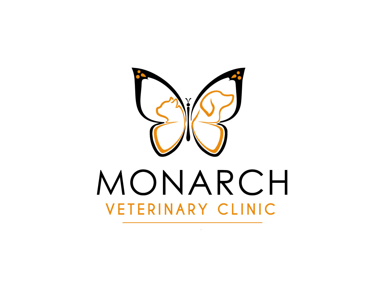 Diseño de Logo por olivera 4 para Monarch Veterinary Clinic | Diseño #34205795