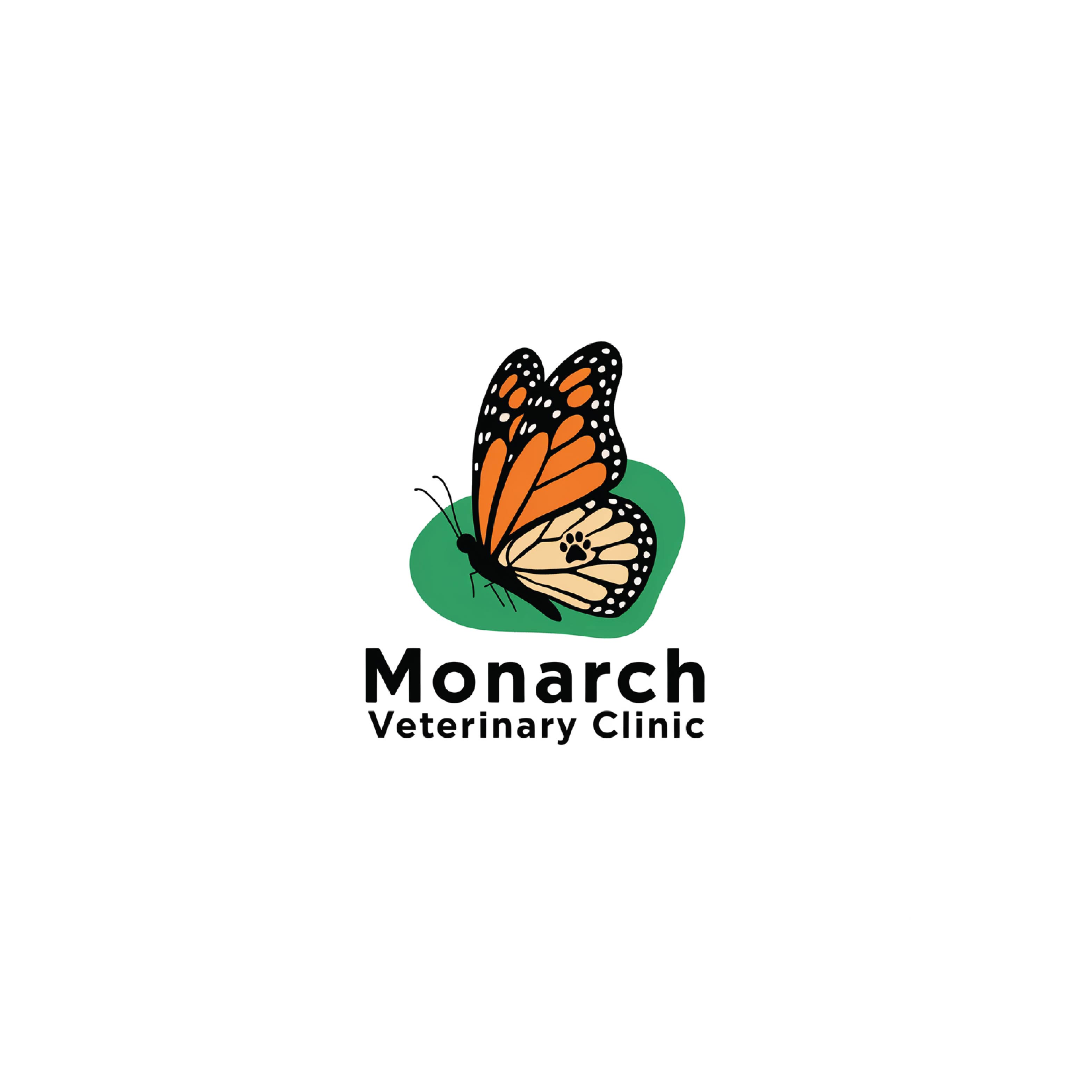 Diseño de Logo por maruf12 para Monarch Veterinary Clinic | Diseño #34215982