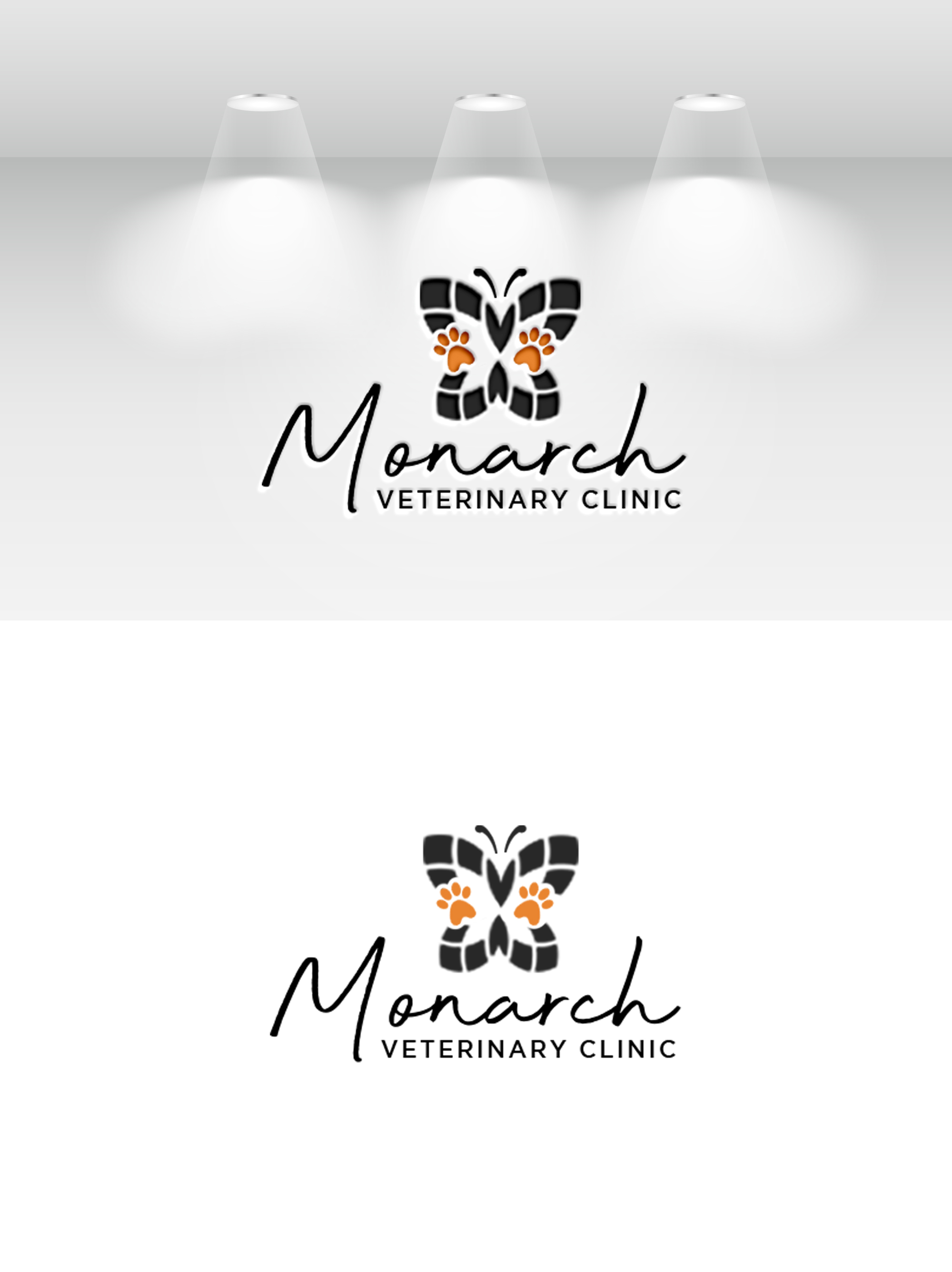 Diseño de Logo por Noor Ezz para Monarch Veterinary Clinic | Diseño #34249452