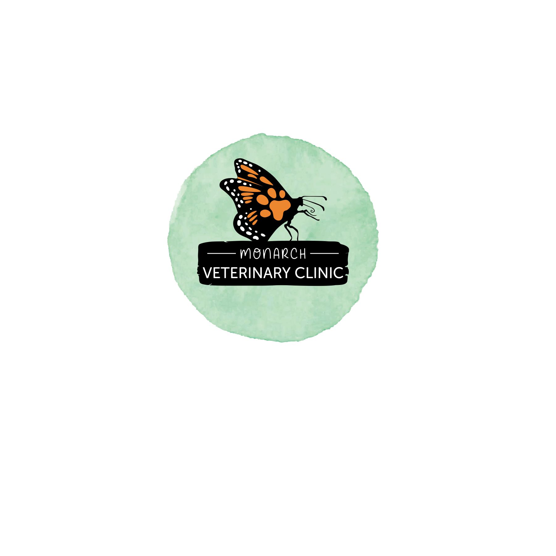 Logo Design by ivan29 for Monarch Veterinary Clinic | Design #34207262