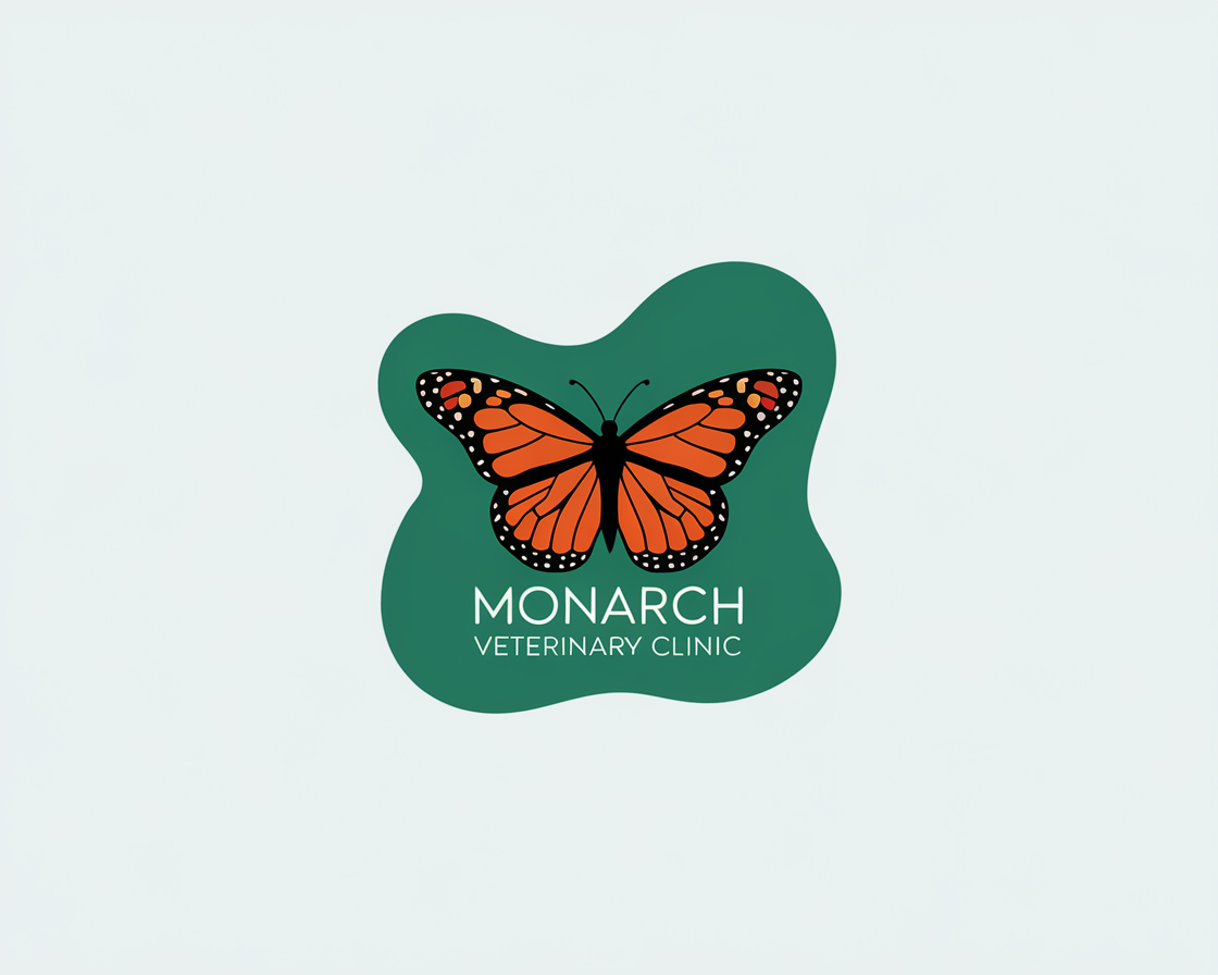 Logo Design by Riyaa.001 for Monarch Veterinary Clinic | Design #34203123