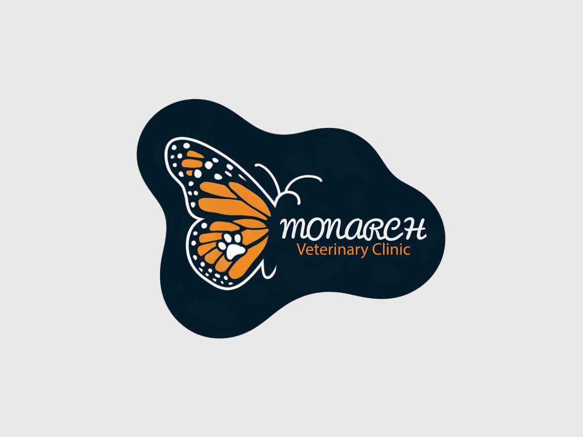 Logo Design by Riyaa.001 for Monarch Veterinary Clinic | Design #34206286