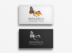 Logo Design by Djamdesign for Monarch Veterinary Clinic | Design: #34202180