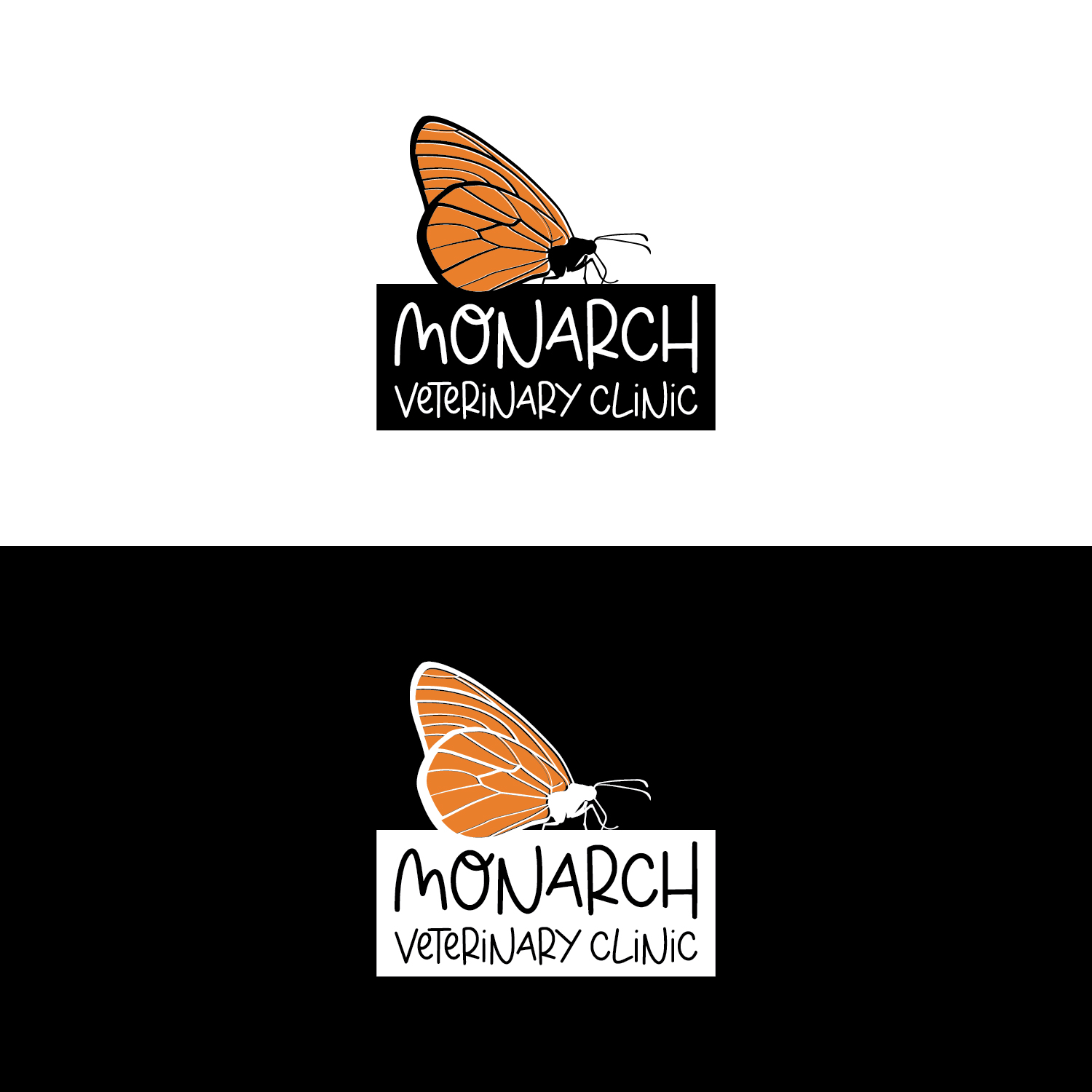 Logo Design by Maxo-Biz for Monarch Veterinary Clinic | Design #34203132