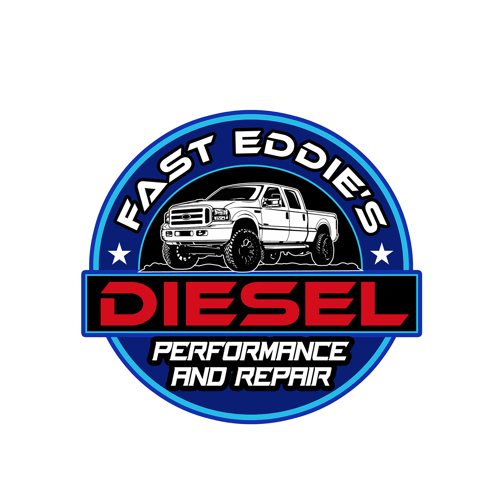 Design Autocollant par JKIANN08 pour Fast Eddie’s diesel repair and performance llc  | Design #34242674