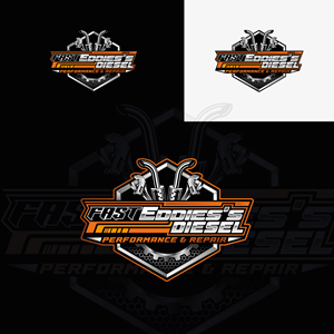 Aufkleber-Design von alrey_art für Fast Eddie’s diesel repair and performance llc  | Design #34213600