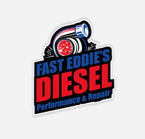 Sticker Design by SKhatun for Fast Eddie’s diesel repair and performance llc  | Design: #34232280