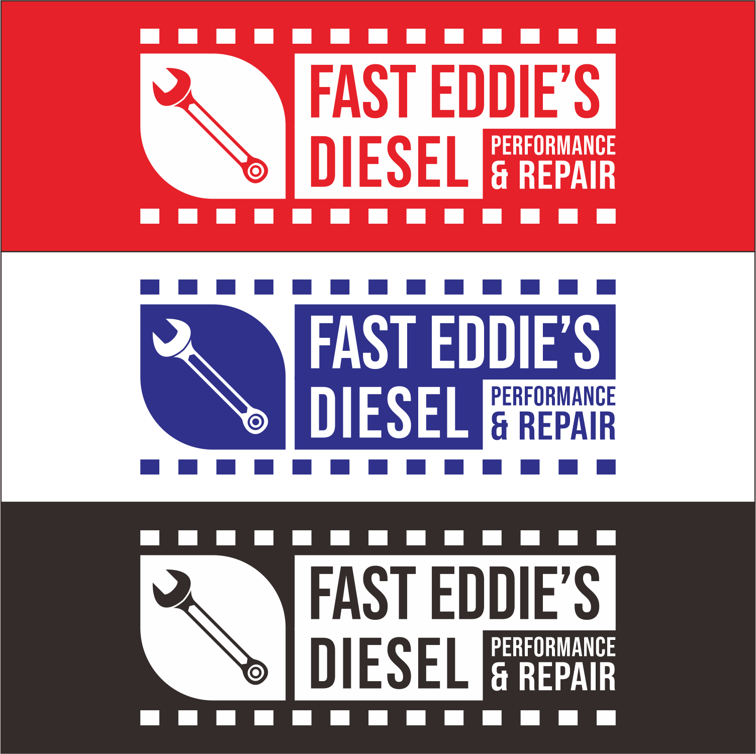 Aufkleber-Design von MALIK CREATIVE MEDIA für Fast Eddie’s diesel repair and performance llc  | Design #34242654