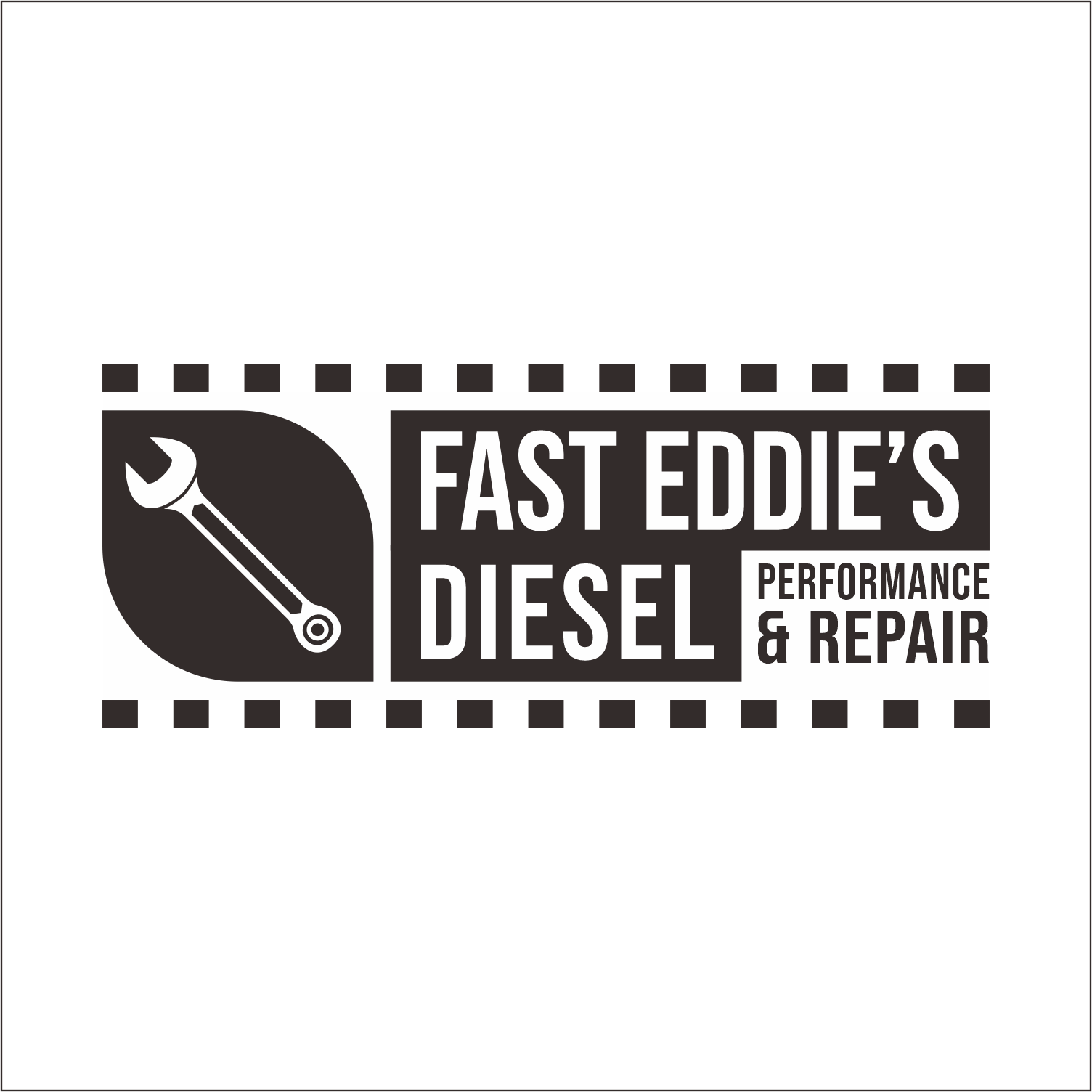 Aufkleber-Design von MALIK CREATIVE MEDIA für Fast Eddie’s diesel repair and performance llc  | Design #34242656