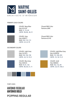 Design de Logo par coloratura pour Maryne Saint-Gilles | Design : #34284099
