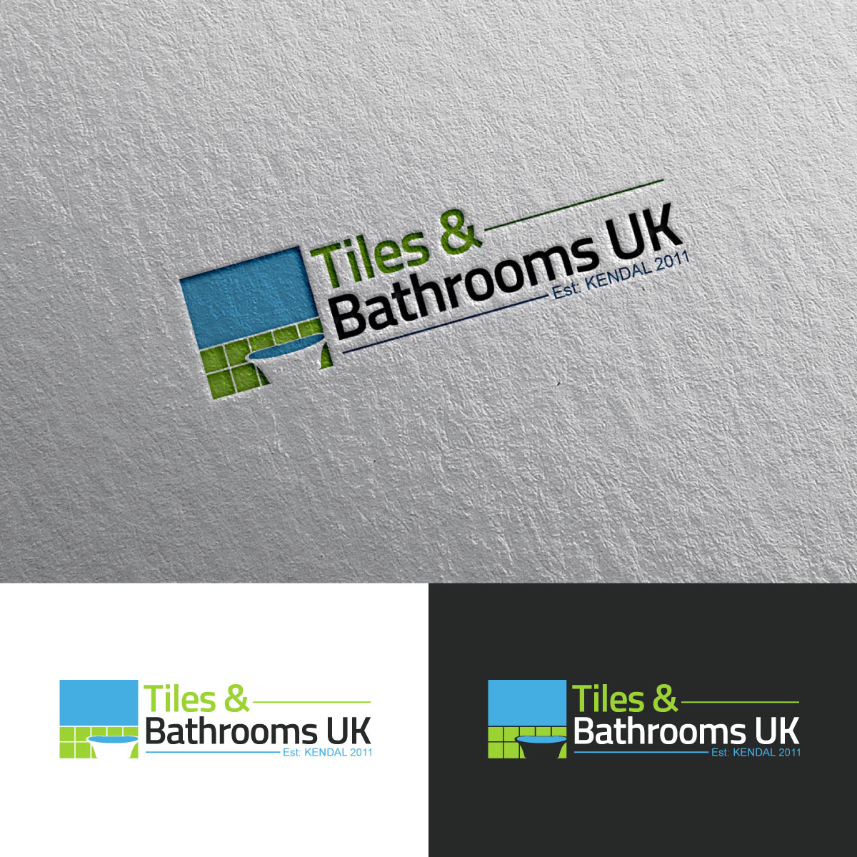 Logo Design by chris Ray for Kendal Tile and Stone | Design #34222242