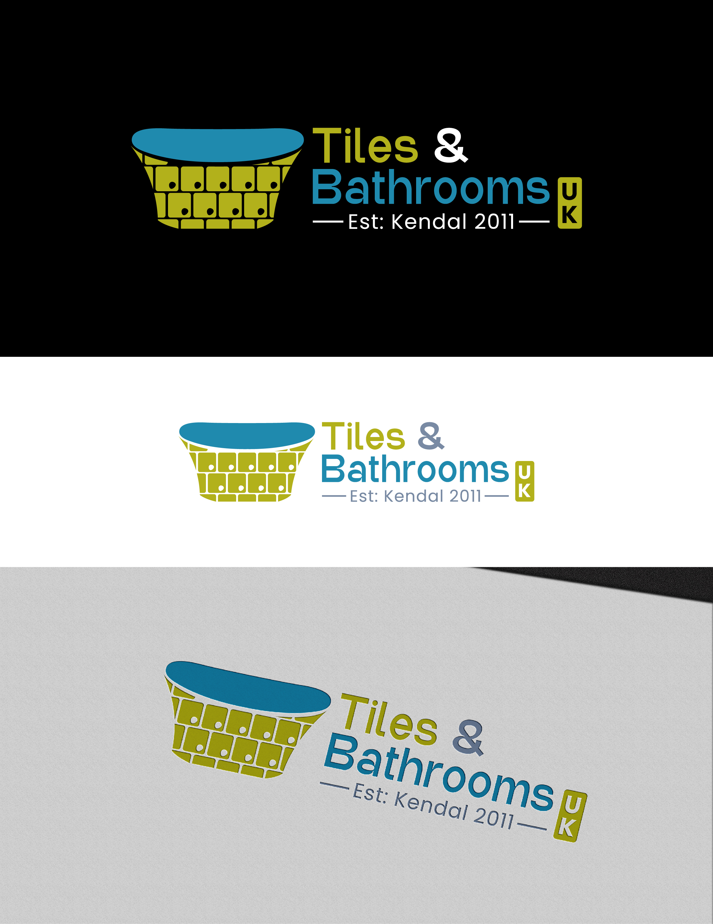 Logo Design by USA CRAFT for Kendal Tile and Stone | Design #34211319