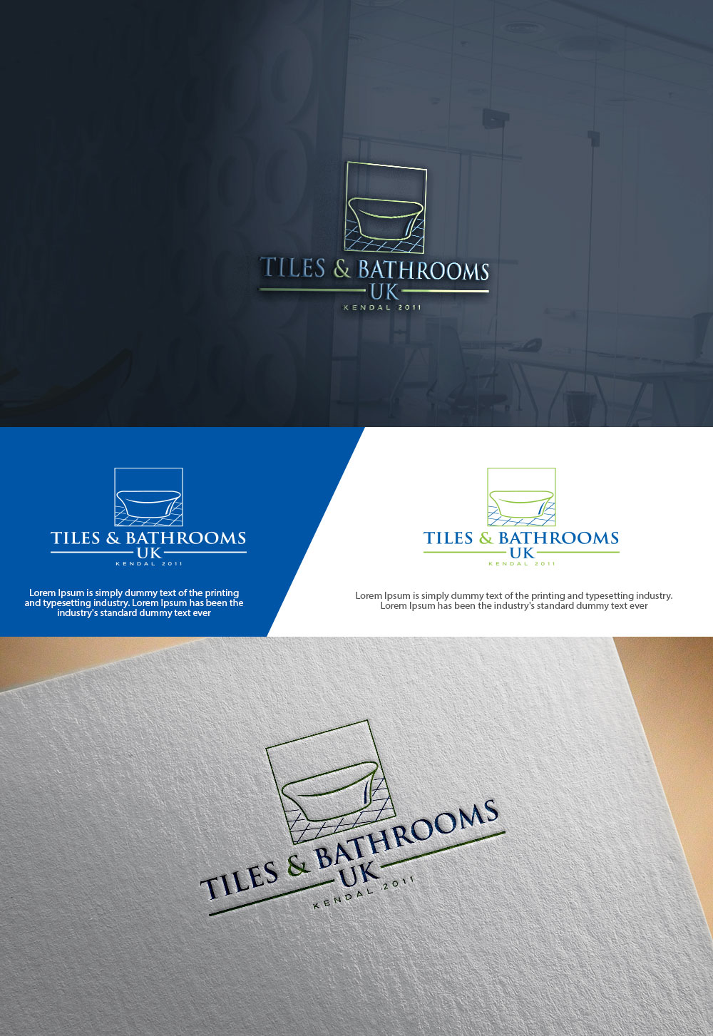 Logo Design by sulemani  creation for Kendal Tile and Stone | Design #34212611