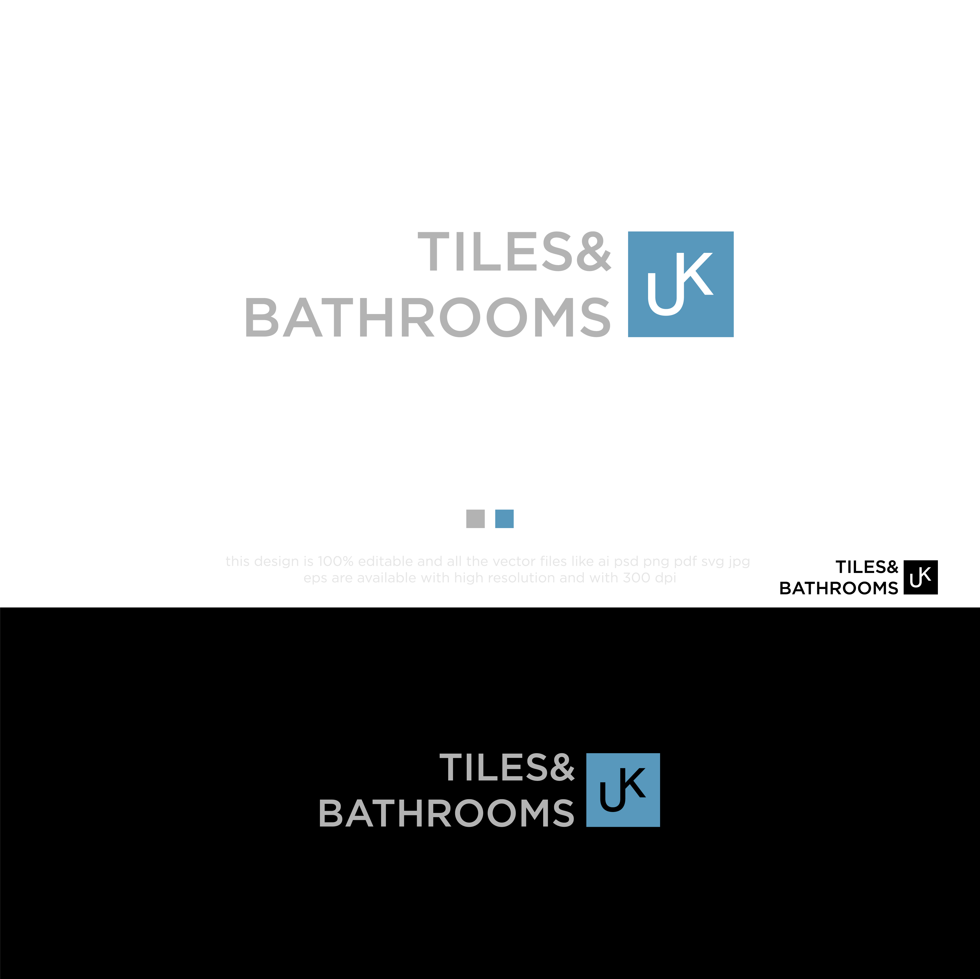 Logo Design by chilliebird studio for Kendal Tile and Stone | Design #34285427