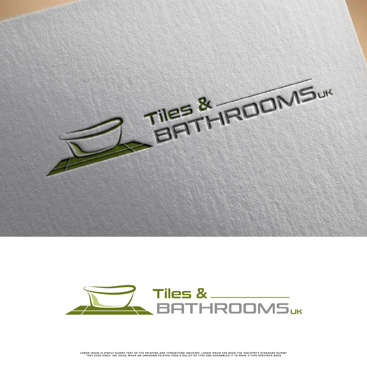 Logo Design by fly  design for Kendal Tile and Stone | Design #34223189
