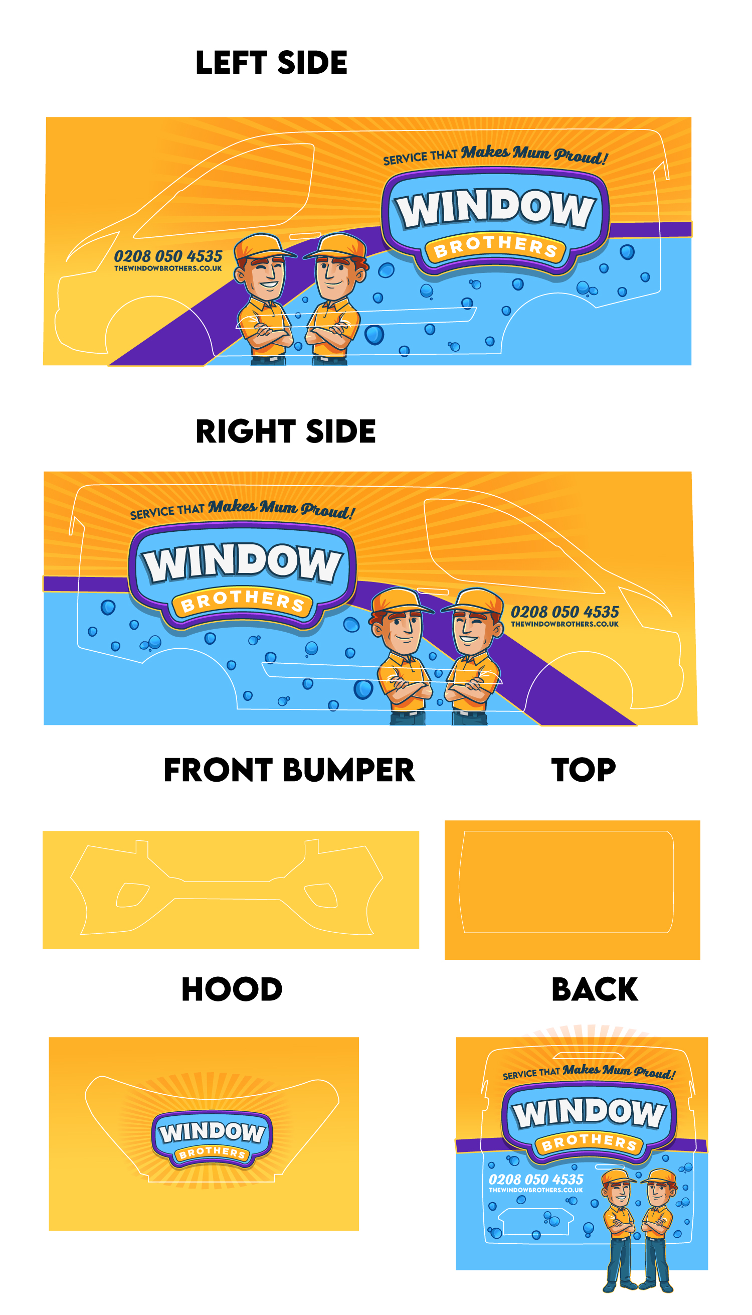 Diseño de Rotulación de Vehículo por Wrapcia para este proyecto | Diseño #35342769