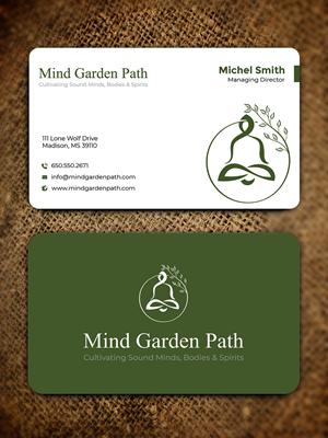 Business Card Design by Graphixpointt for this project | Design: #34215870