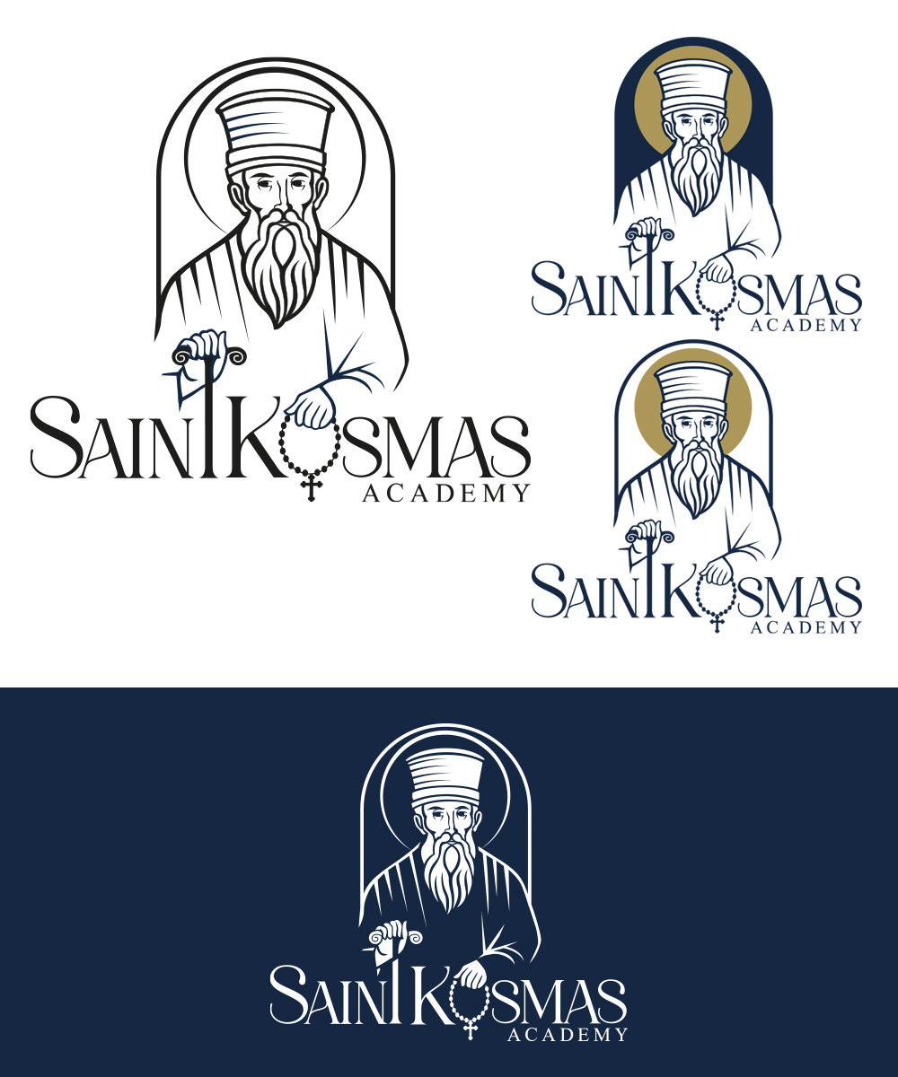 Logo Design by StudioD™ for Saint Kosmas Academy Inc | Design #34224979