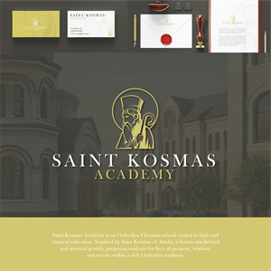 Logo Design by cherryfine for Saint Kosmas Academy Inc | Design: #34217136