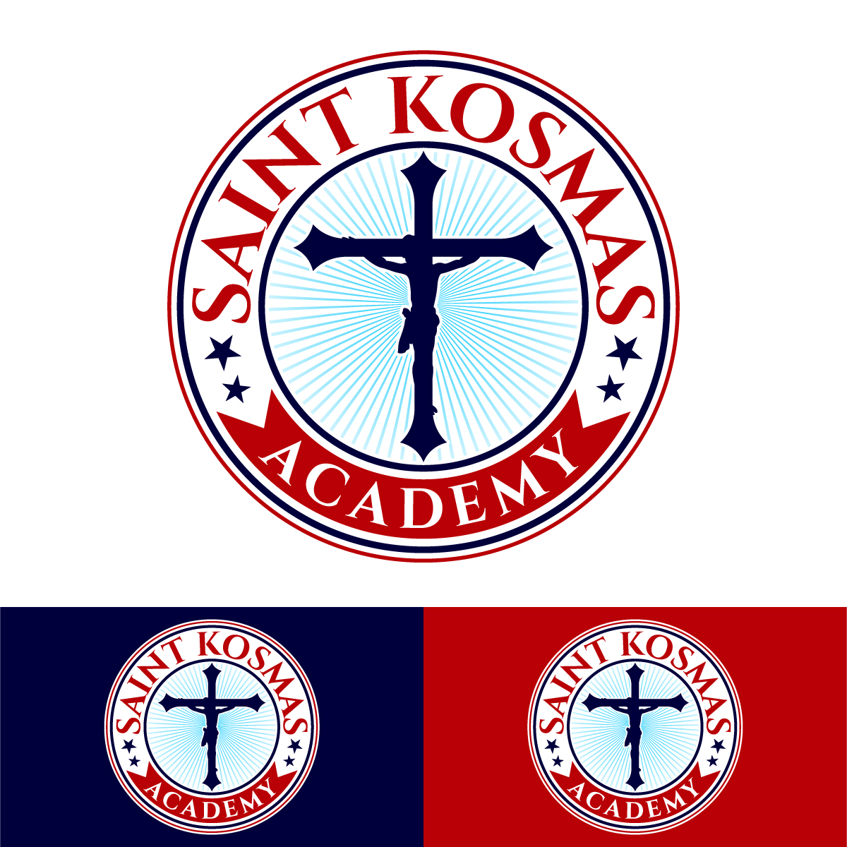 Logo Design by Suvendu.S for Saint Kosmas Academy Inc | Design #34238874