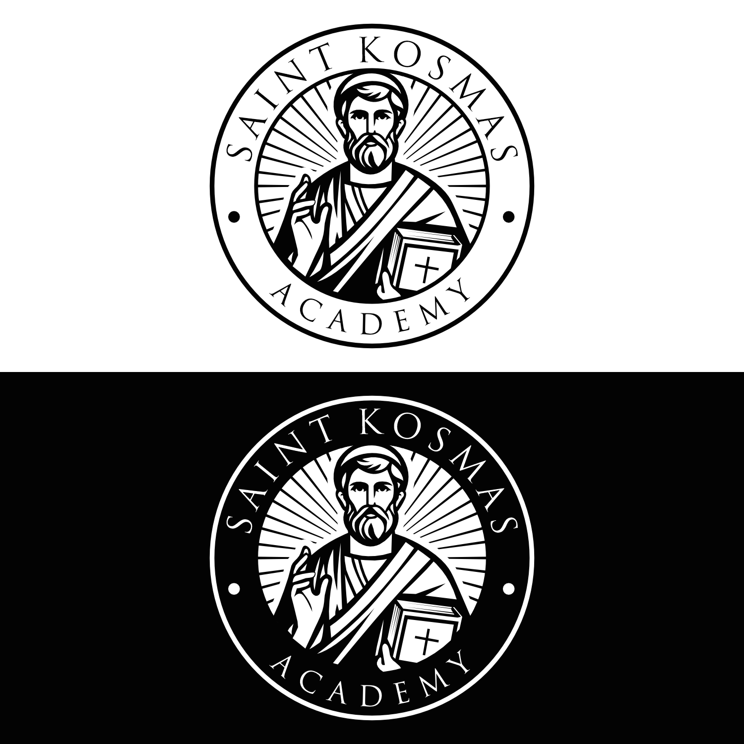 Logo Design by Dalang Design for Saint Kosmas Academy Inc | Design #34220171