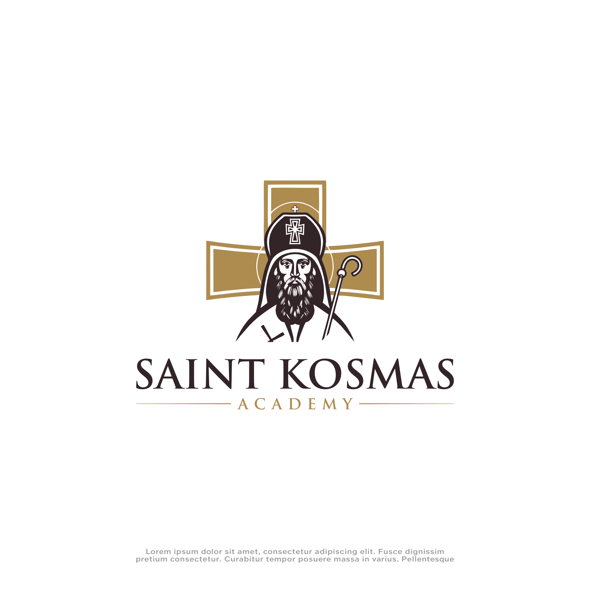 Logo Design by Lara.Stone for Saint Kosmas Academy Inc | Design #34215885