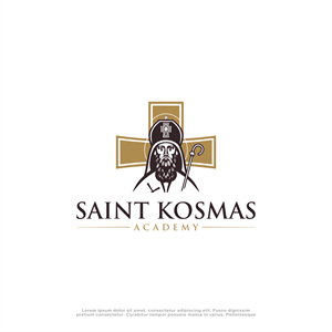 Logo Design by Lara.Stone for Saint Kosmas Academy Inc | Design: #34215885