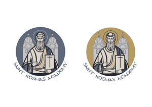 Logo Design by @gus for Saint Kosmas Academy Inc | Design: #34212845