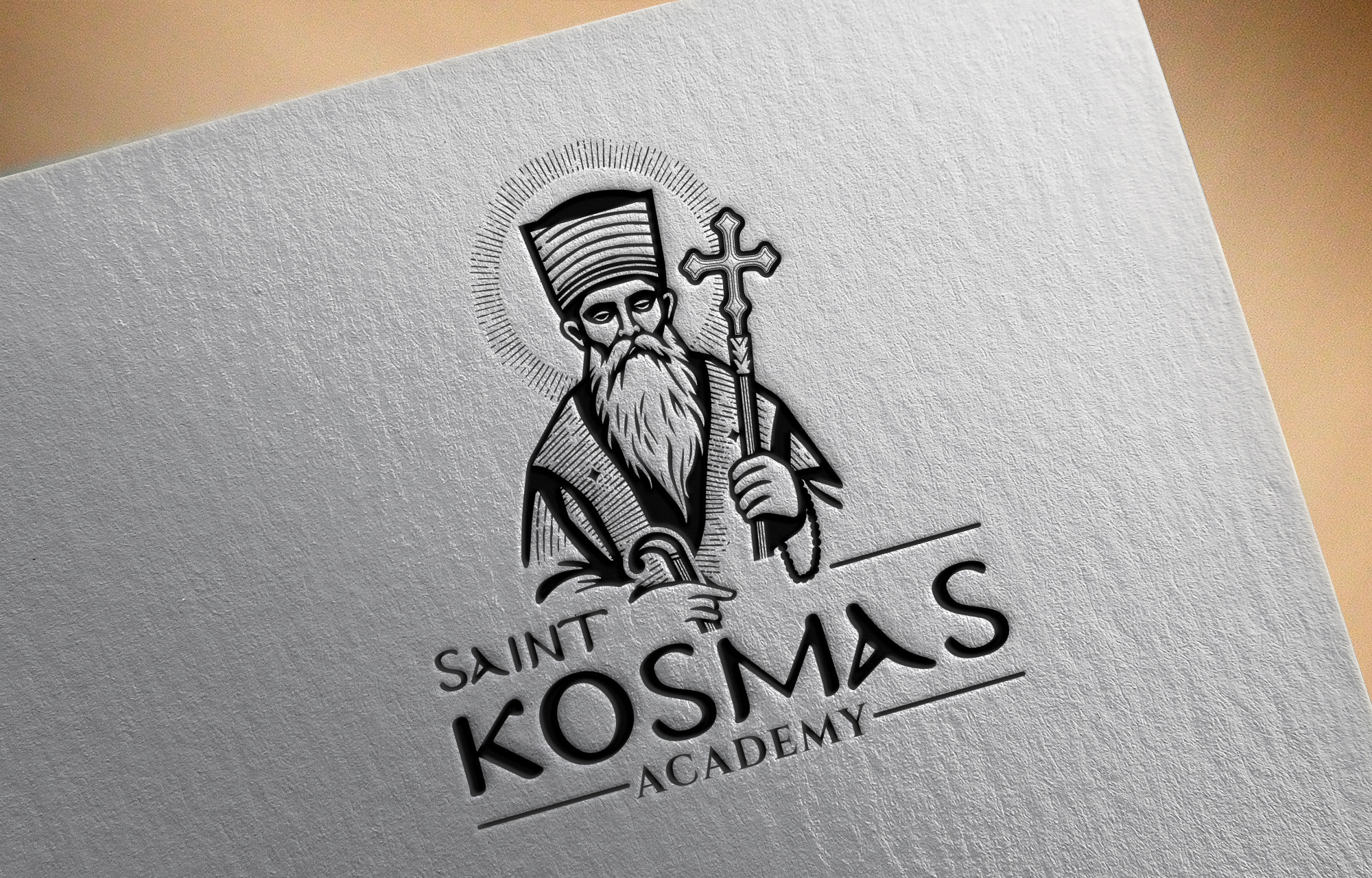 Logo Design by vidarshana 2 for Saint Kosmas Academy Inc | Design #34250126