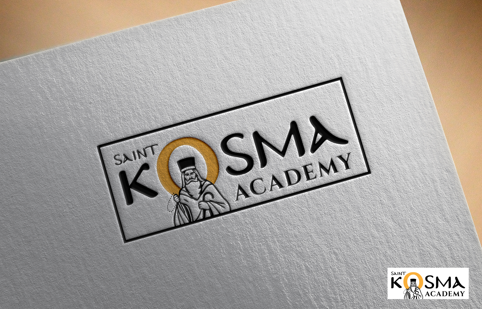 Logo Design by vidarshana 2 for Saint Kosmas Academy Inc | Design #34251456