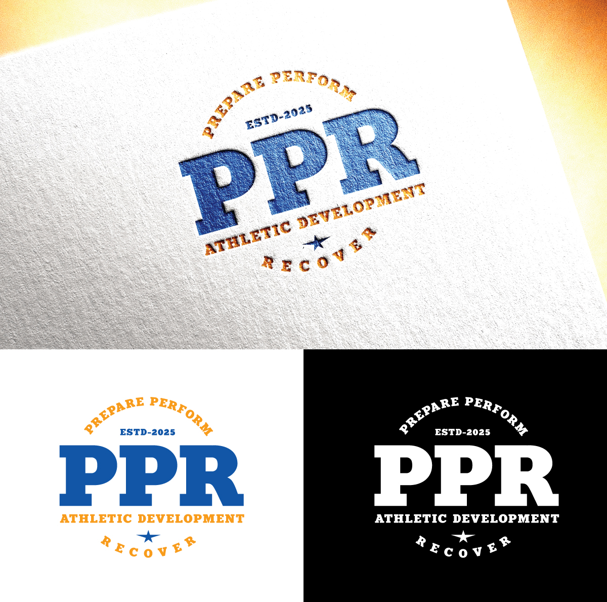 Logo Design by sol design2 for PPR Athletic Development | Design #34220438