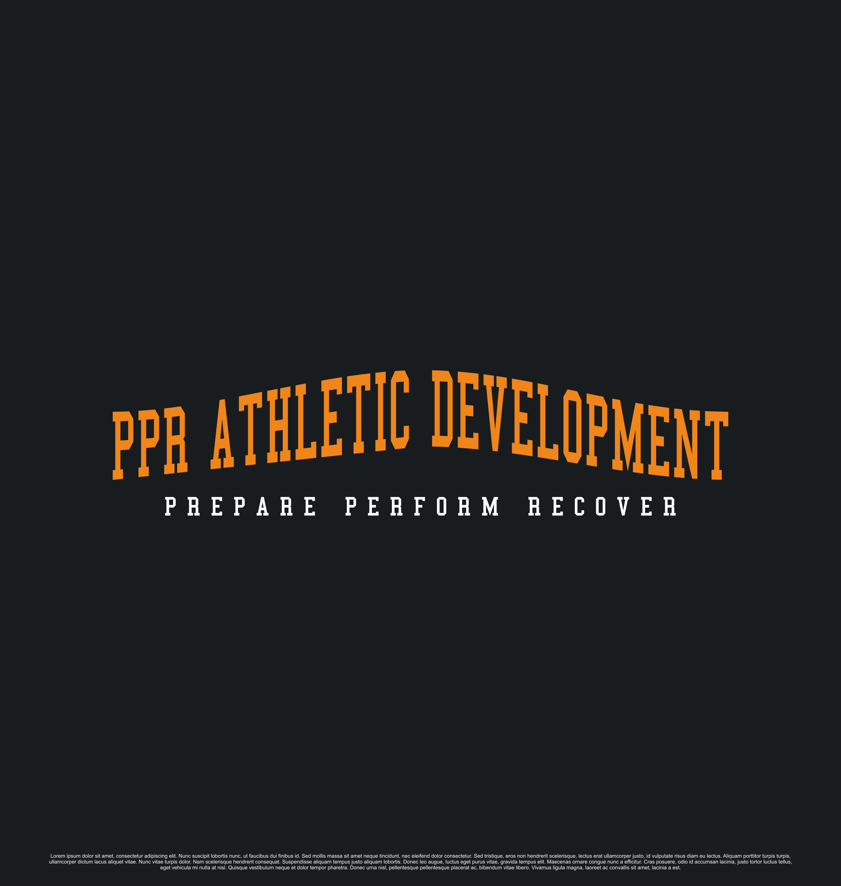 Logo Design by saesean for PPR Athletic Development | Design #34221888