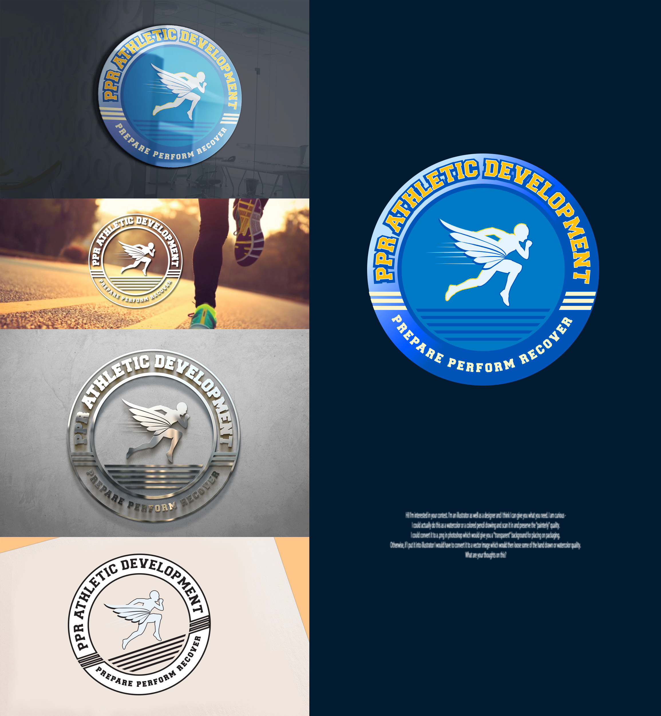 Diseño de Logo por Wonderful design para PPR Athletic Development | Diseño #34222682