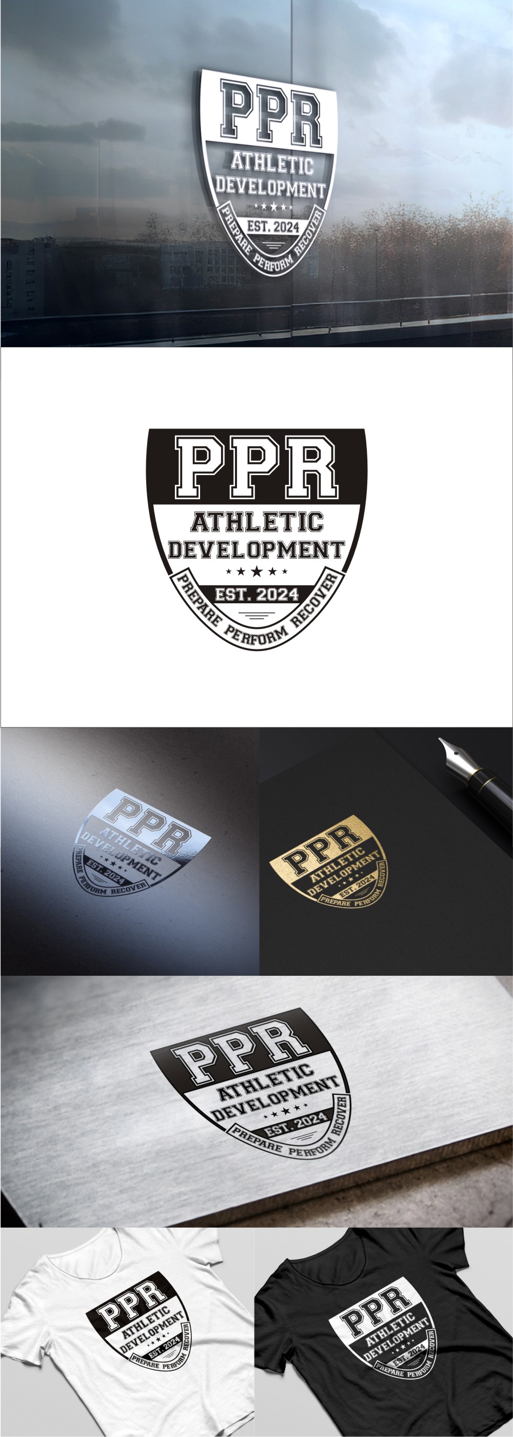 Logo Design by Soul Light for PPR Athletic Development | Design #34220662