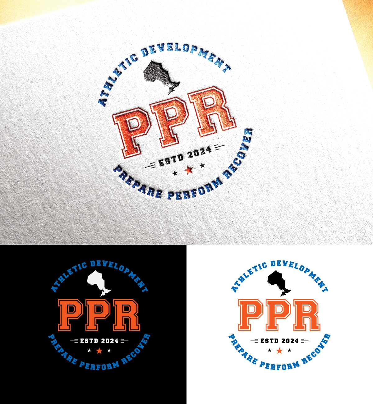 Logo Design by Dot Design 3 for PPR Athletic Development | Design #34224017